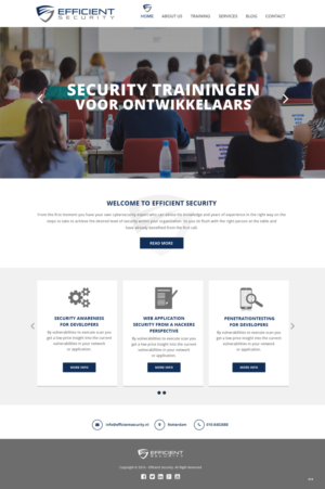Web Design by pb for Efficient Security | Design: #12951533