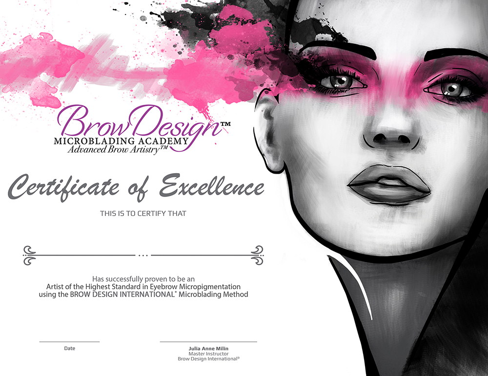 Makeup Certificate Design Saubhaya Makeup
