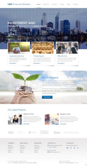 Web Design by pb for this project | Design: #12938407