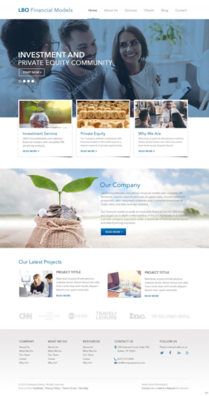 Web Design by pb for this project | Design: #12938410