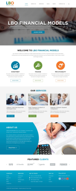 Web Design by pb for this project | Design: #12938424