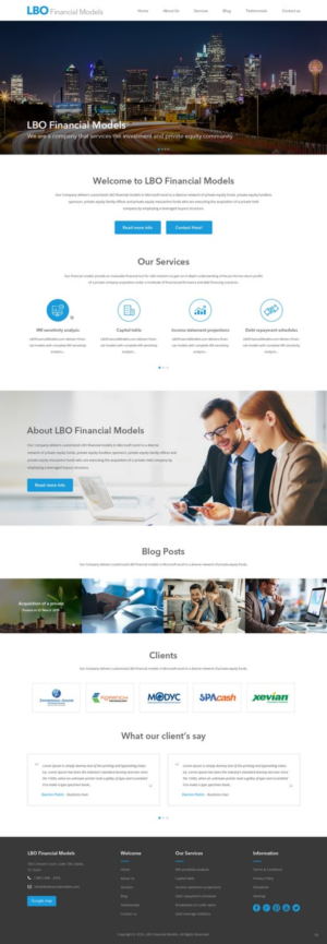 Web Design by pb for this project | Design: #12938425