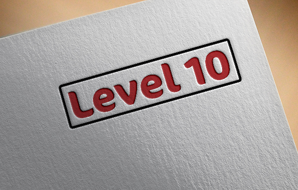 Logo Design by EGYPT KING for Level 10 QA  | Design #12906944