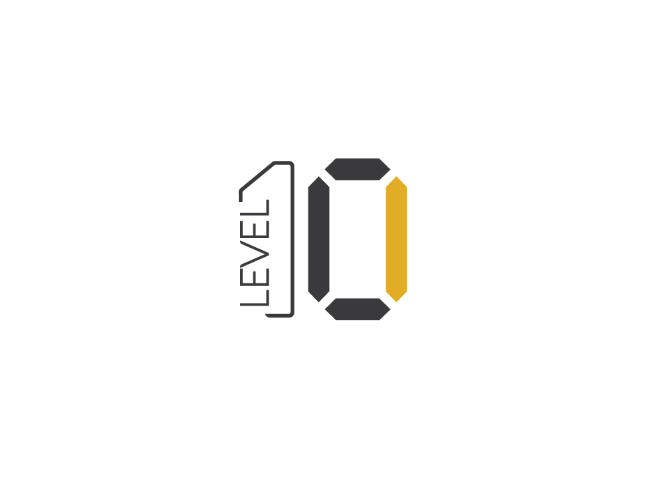 Logo Design by 19Myhonsaputra for Level 10 QA  | Design #12912904