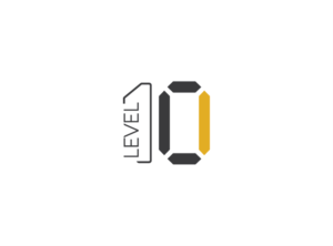 Logo Design by 19Myhonsaputra for Level 10 QA  | Design: #12912904