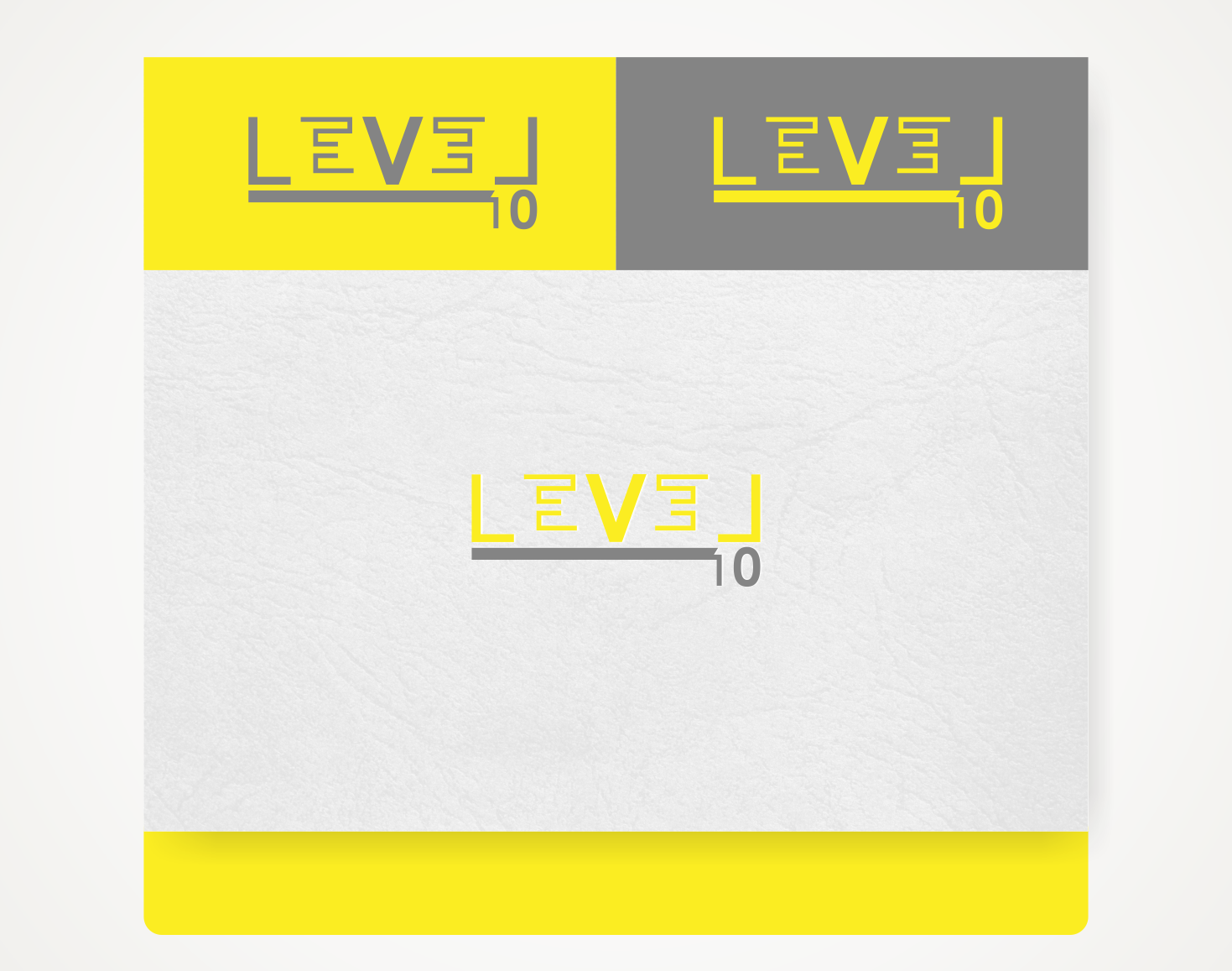 Logo Design by Savana for Level 10 QA  | Design #12906203