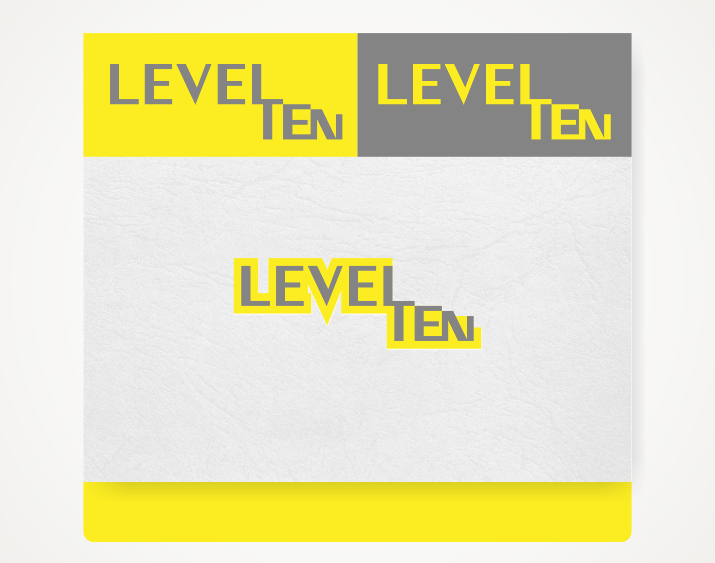 Logo Design by Savana for Level 10 QA  | Design #12906217
