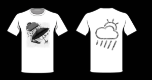 T-shirt Design by Mehroosa Hasan