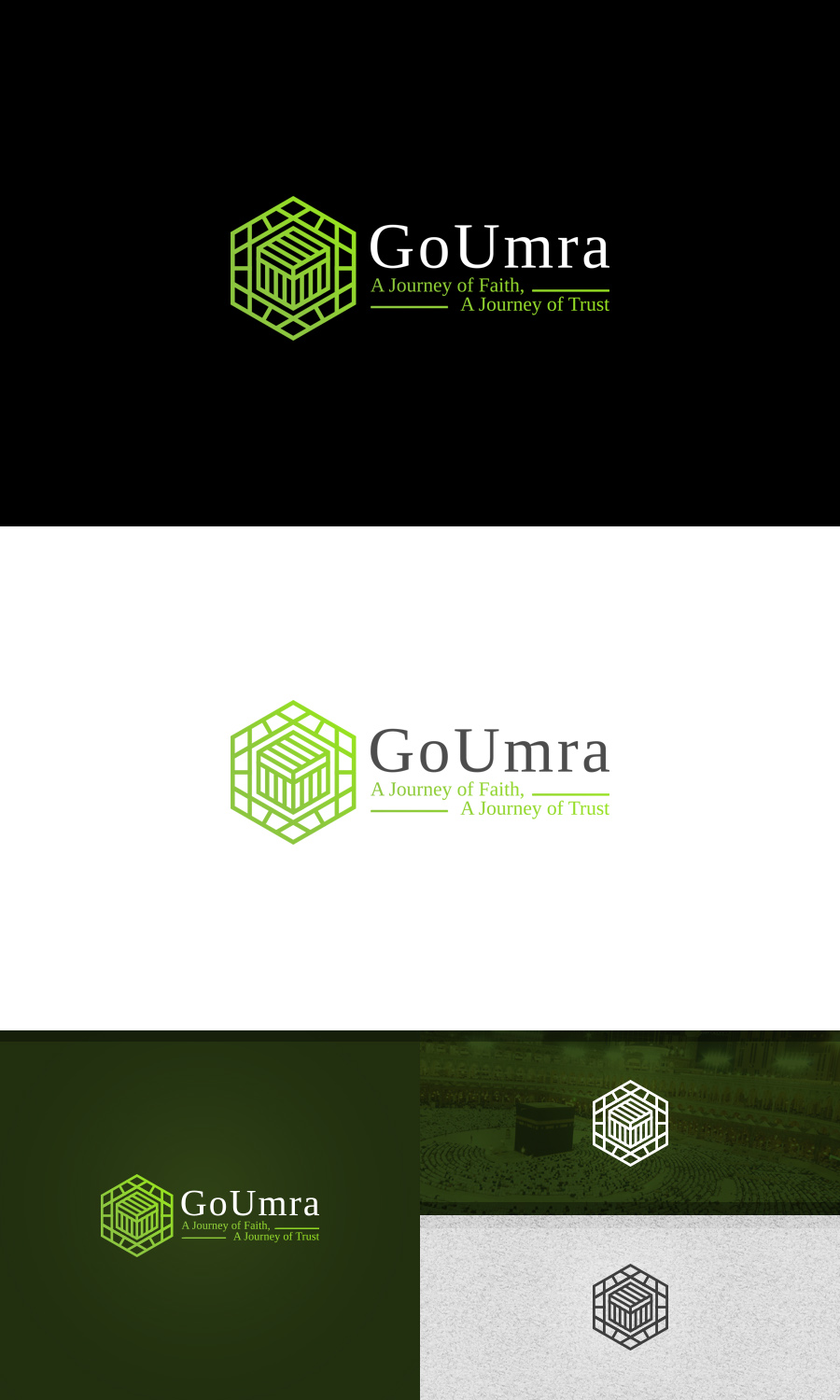 Diseño de Logo por Grapismo Brand Studio para Go Umra.com | Diseño #13015568