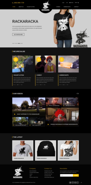 YouTube Design by pb for RackaRacka | Design: #13402333