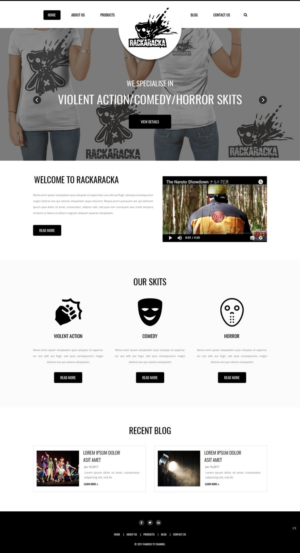 YouTube Design by pb for RackaRacka | Design: #13416293