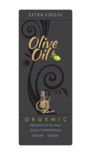 Wonderful Bottle for Excellent Organic Extra Virgin Olive Oil | Design Emballage par Vishal Vishwakarma 