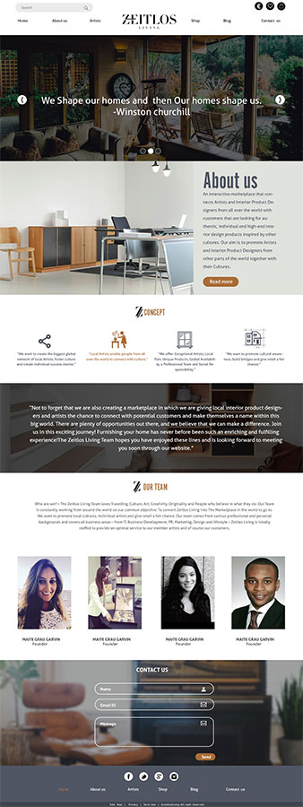 Wordpress Design by TheCodeWire for this project | Design #13007216