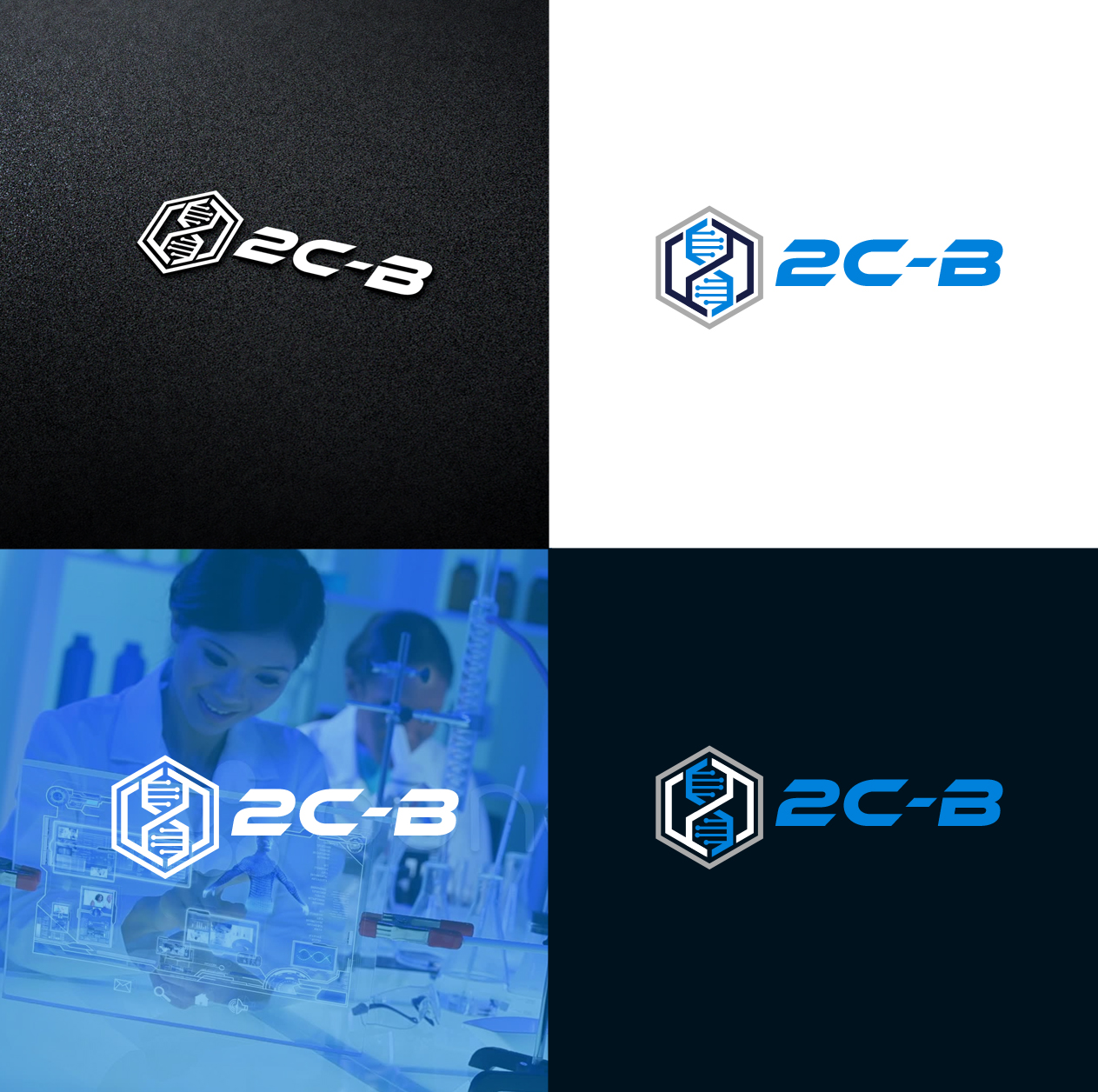 Diseño de Logo por BehindSymbols para 2C-B Research Group | Diseño #13012987