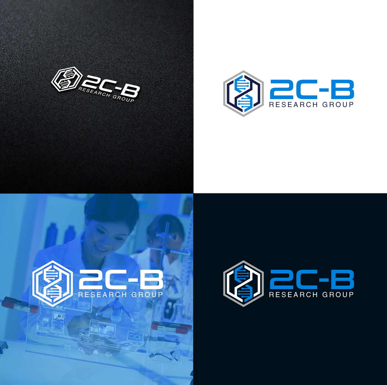 Diseño de Logo por BehindSymbols para 2C-B Research Group | Diseño #13013434