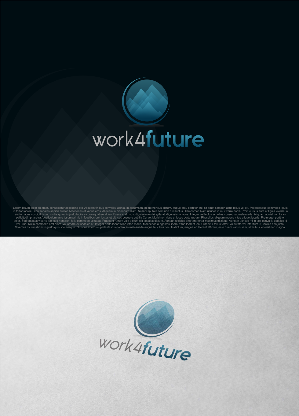 Diseño de Logo por artswolf para work4future | Diseño #13066080