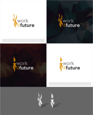 Logo-Design von artswolf für work4future | Design: #13066182