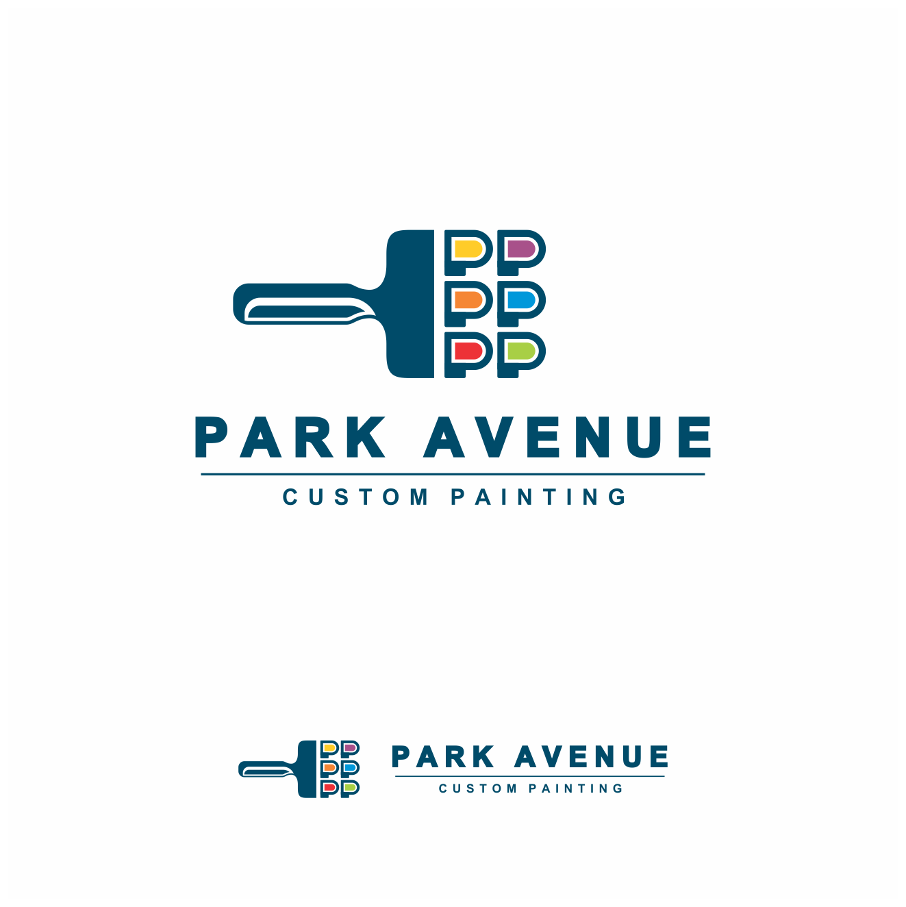 Logo Design by ican600 for Park Avenue Custom Painting | Design #13003610