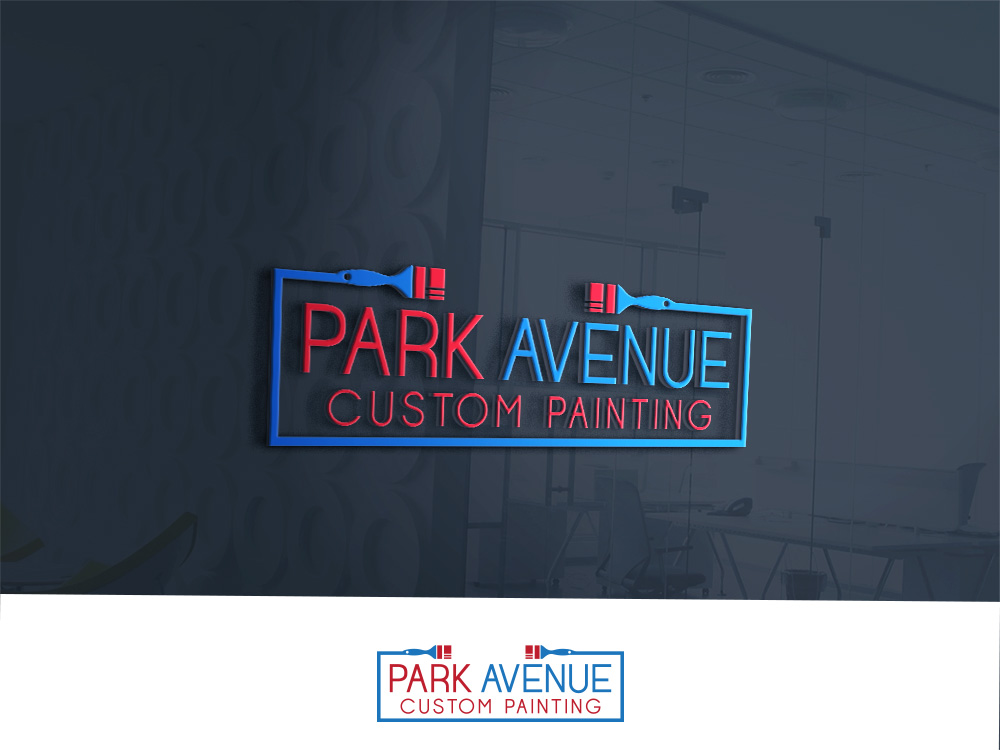 Logo Design by Turn Digital for Park Avenue Custom Painting | Design #12937474
