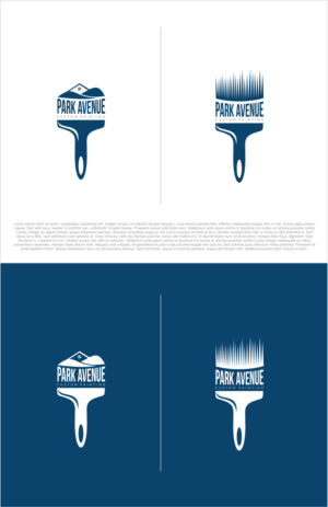 Logo-Design von artswolf für Park Avenue Custom Painting | Design: #13010102