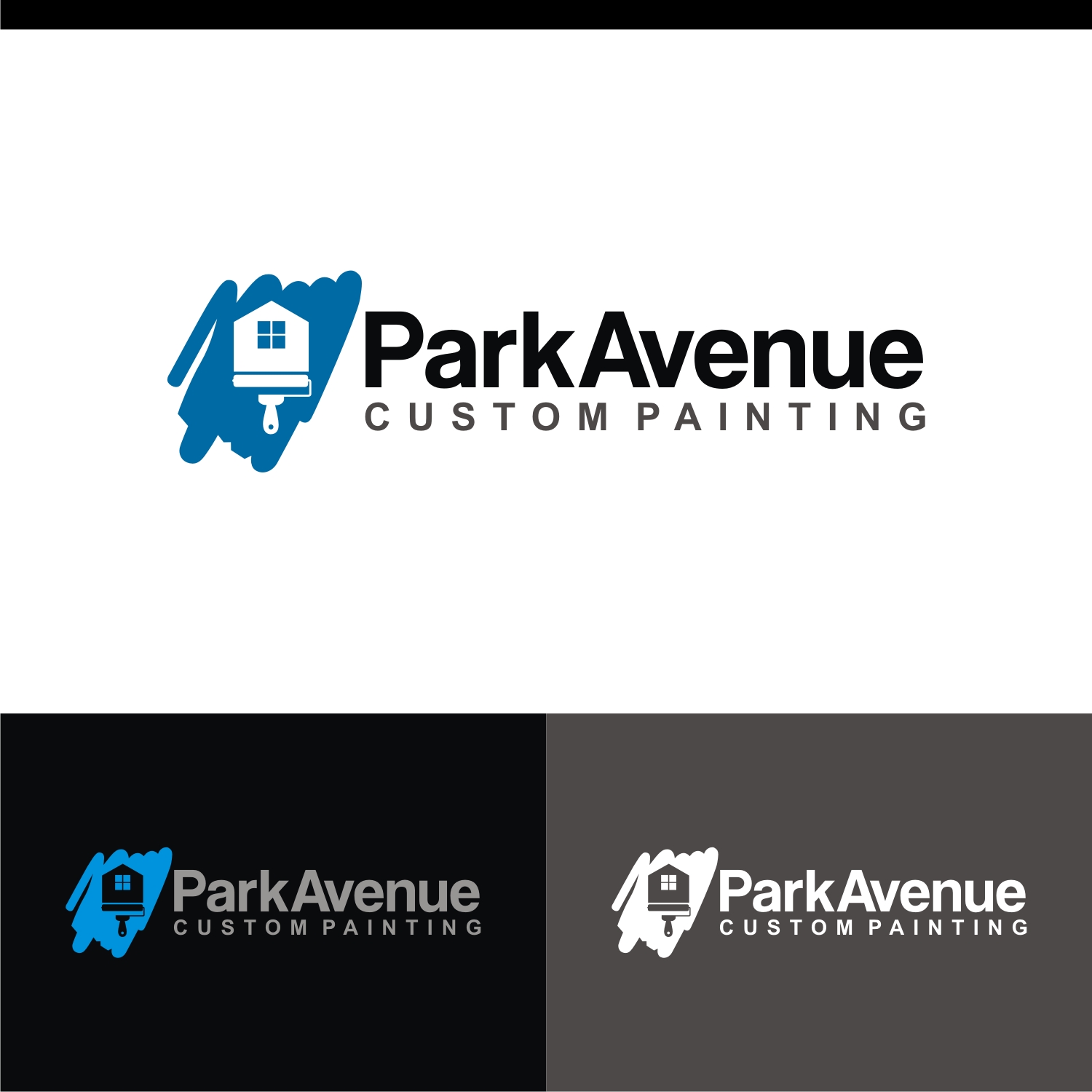 Logo Design by e-graphics for Park Avenue Custom Painting | Design #12952928