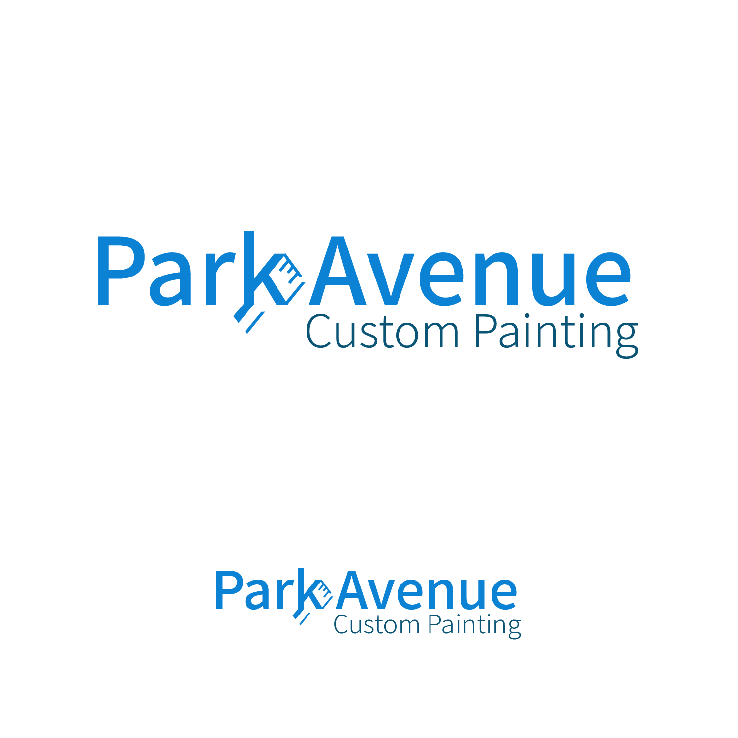 Logo-Design von shanchud für Park Avenue Custom Painting | Design #12927701