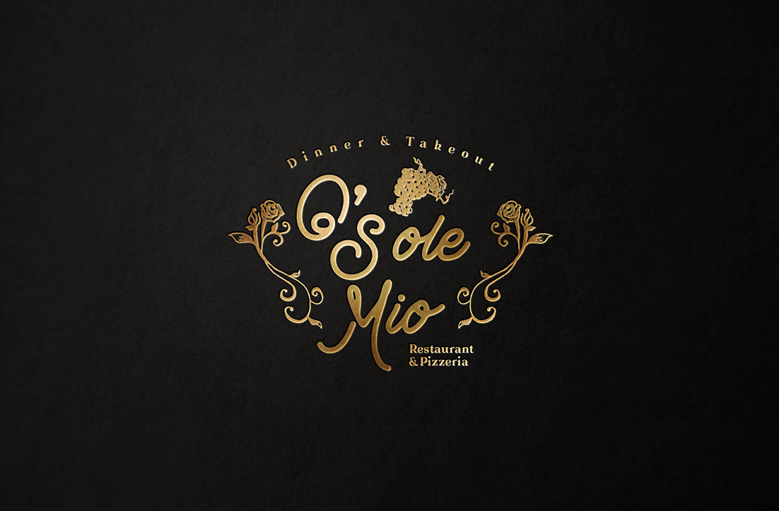 Diseño de Logo por GLDesigns para O'Sole Mio Restaurant | Diseño #12916043