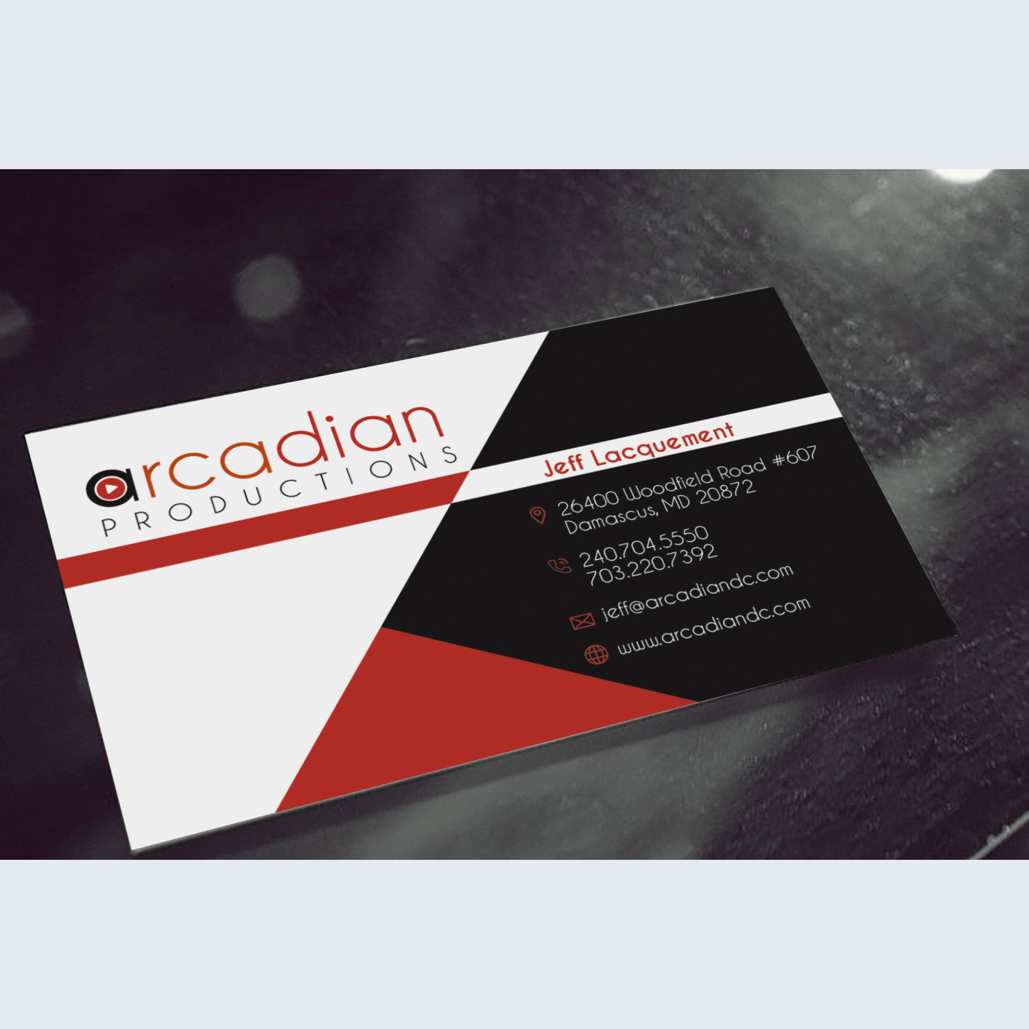 Business Card Design by shiau_kiat for this project | Design #12921359