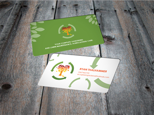 Eco-Green Gardens | Visitenkarten-Design von MT
