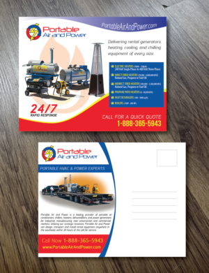Postcard Design by Alexandar for this project | Design: #12941105