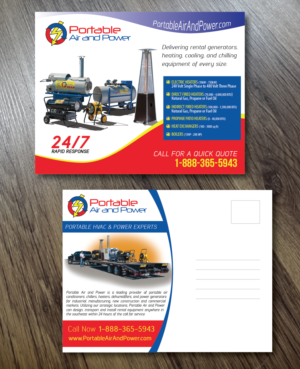 Postcard Design by Alexandar for this project | Design: #12952587