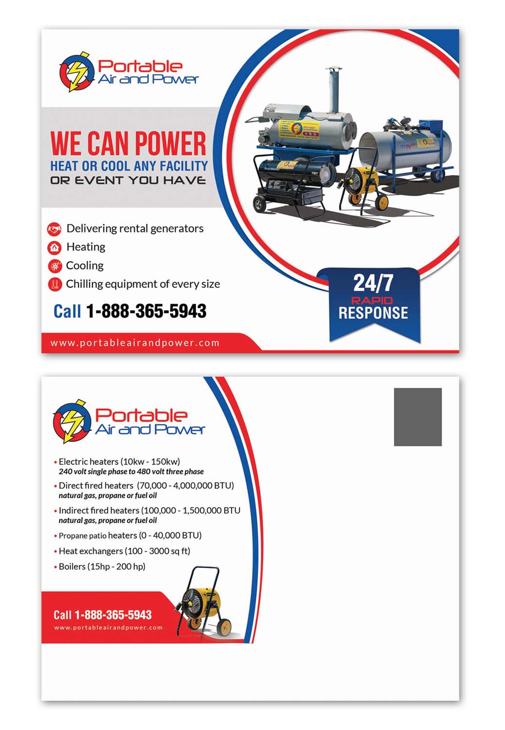 Postcard Design by creative.bugs for this project | Design #12935277