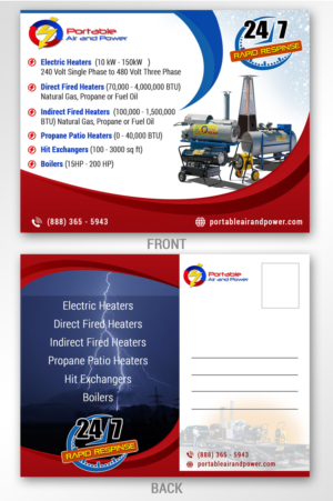 Postcard Design by SD WEBCREATION for this project | Design #12935790
