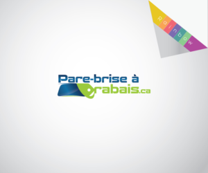 Logo Design by creativemood438 for Pare-brise à rabais.com | Design: #13070626