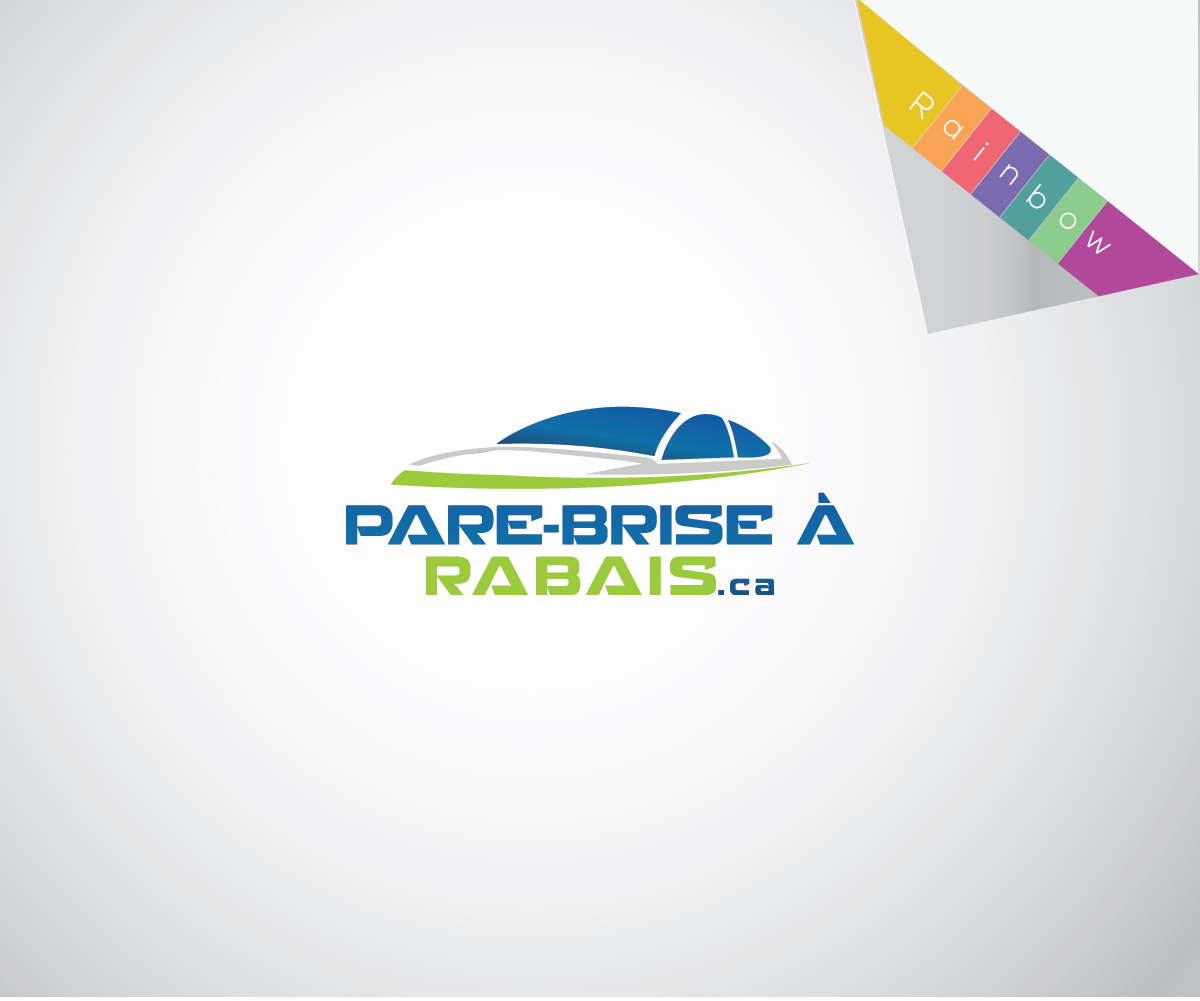Elegant, Playful, Automotive Logo Design for Pare-brise à rabais.ca by