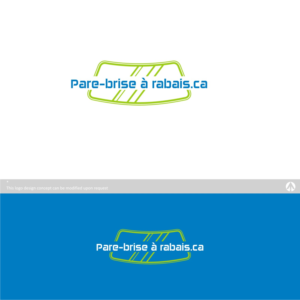 Logo Design by RKingz for Pare-brise à rabais.com | Design: #13068883