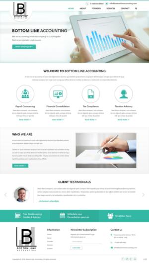 Web Design by pb for this project | Design: #12938186