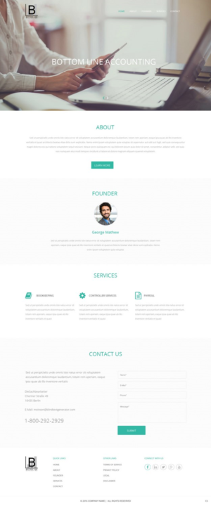 Web Design by pb for this project | Design: #12942539