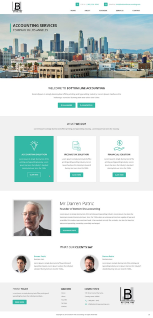 Web Design by pb for this project | Design: #12942540