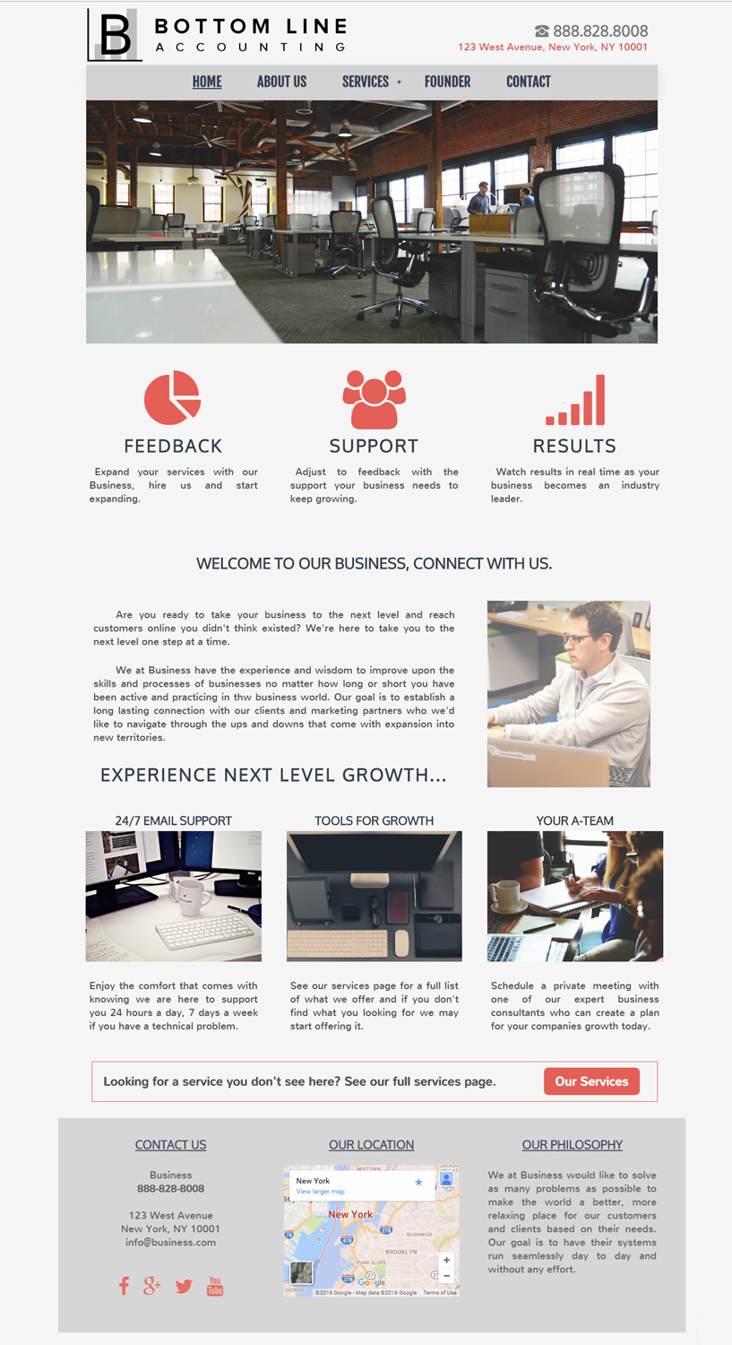 Web Design by SpinKing23 for this project | Design #12935713