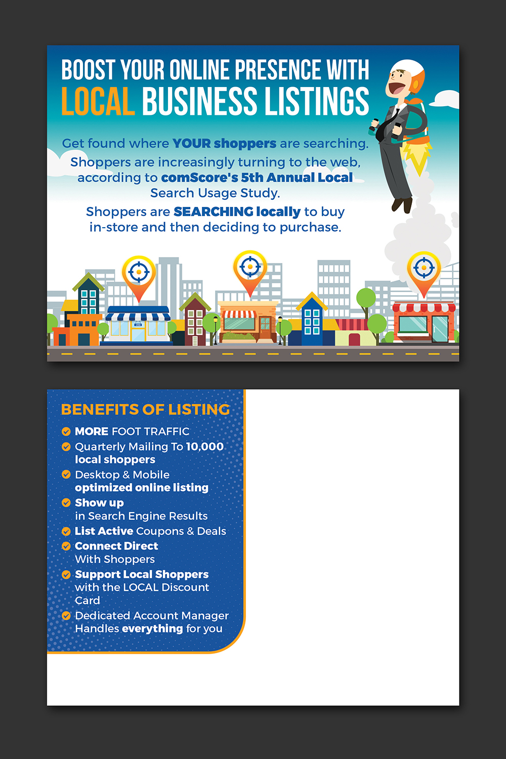 Postcard Design by xsodia for American Mail Profits | Design #12946746