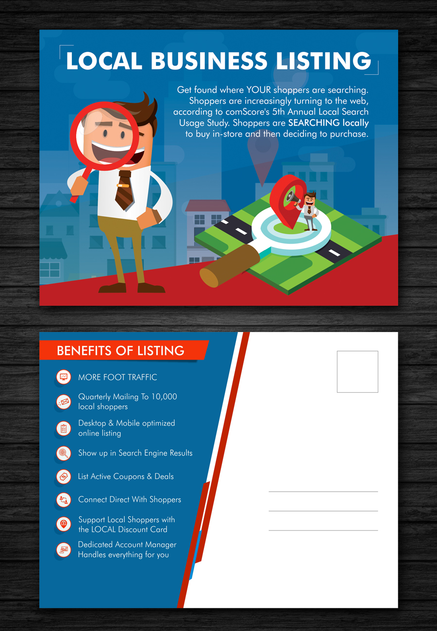 Postkarten-Design von ecorokerz für American Mail Profits | Design #12948095