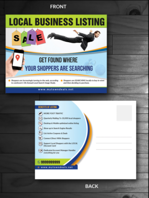 Design de Carte Postale par innovative earth pour American Mail Profits | Design : #12955742