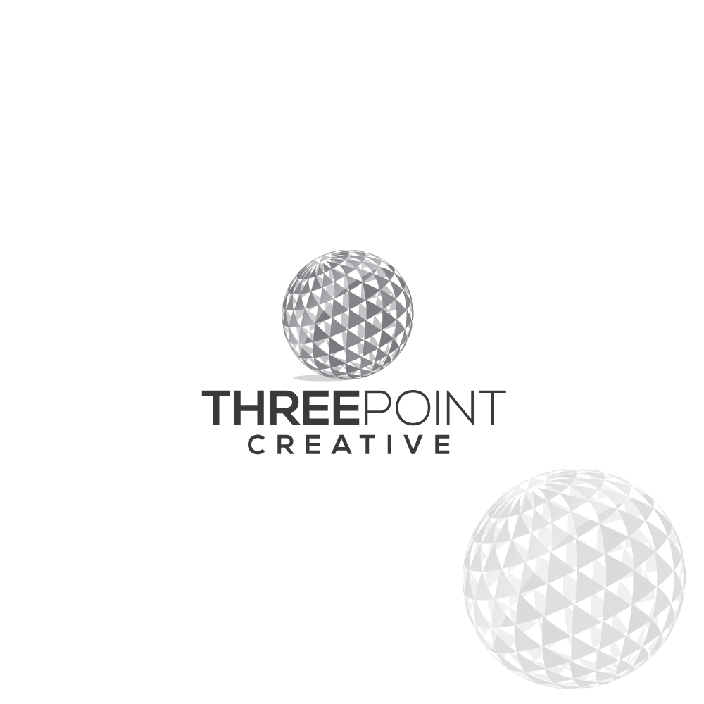 Logo Design by Sujit Banerjee for THREEPOINT CREATIVE | Design #12949125
