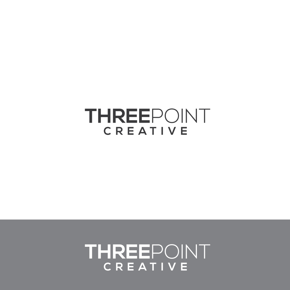Logo Design by Sujit Banerjee for THREEPOINT CREATIVE | Design #12949126