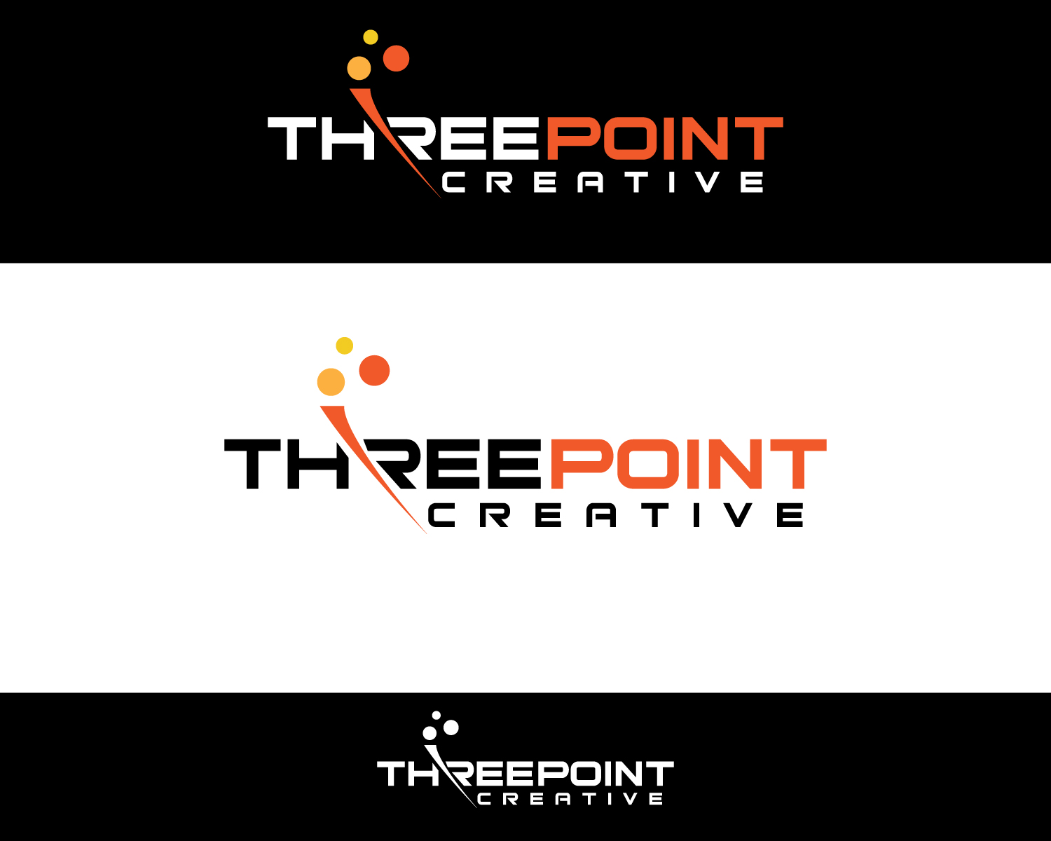 Diseño de Logo por Atec para THREEPOINT CREATIVE | Diseño #12937786