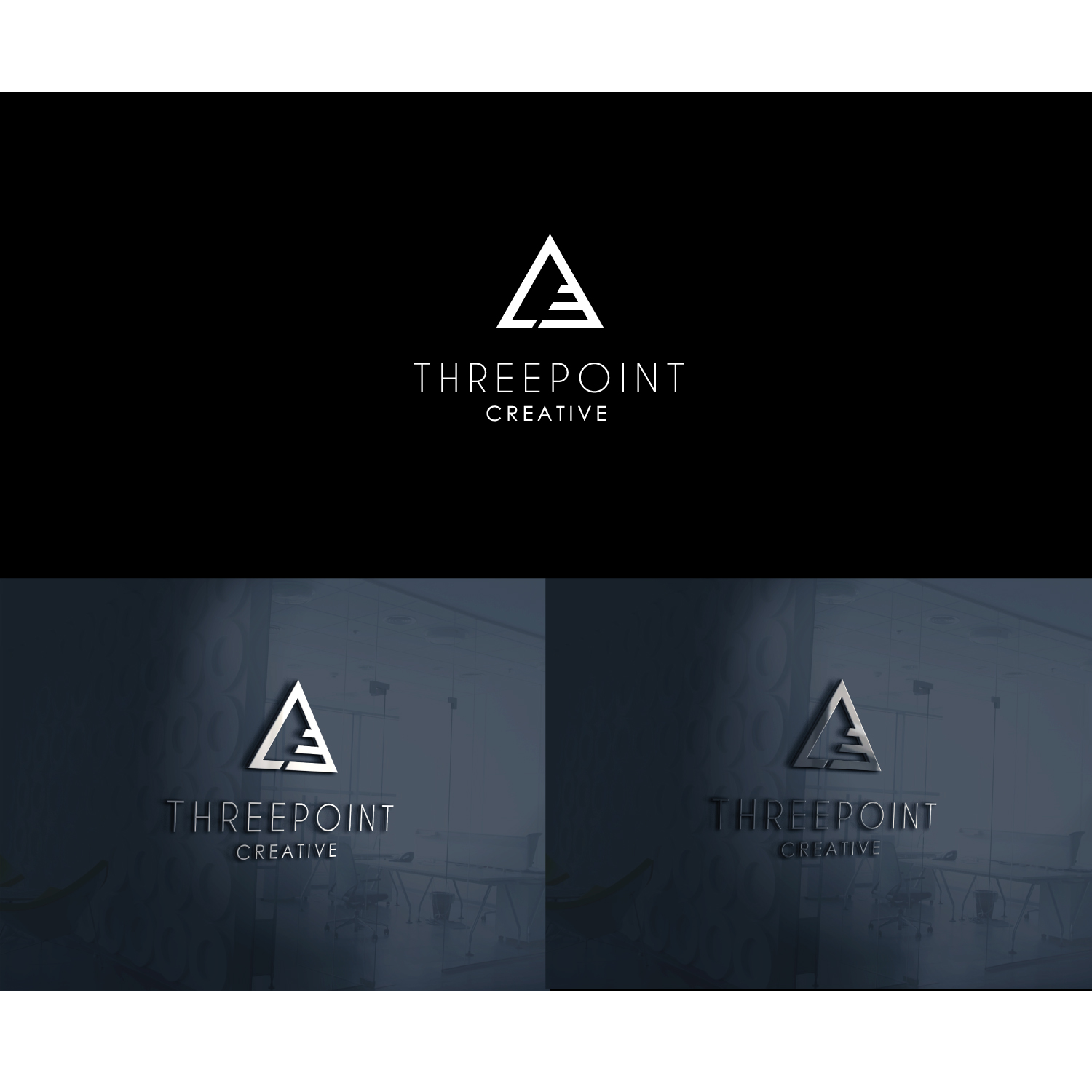 Logo-Design von marquee für THREEPOINT CREATIVE | Design #12986161