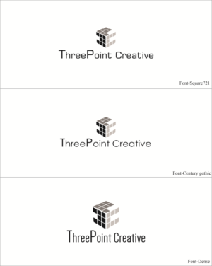 Diseño de Logo por chameerakasundb para THREEPOINT CREATIVE | Diseño: #12946827