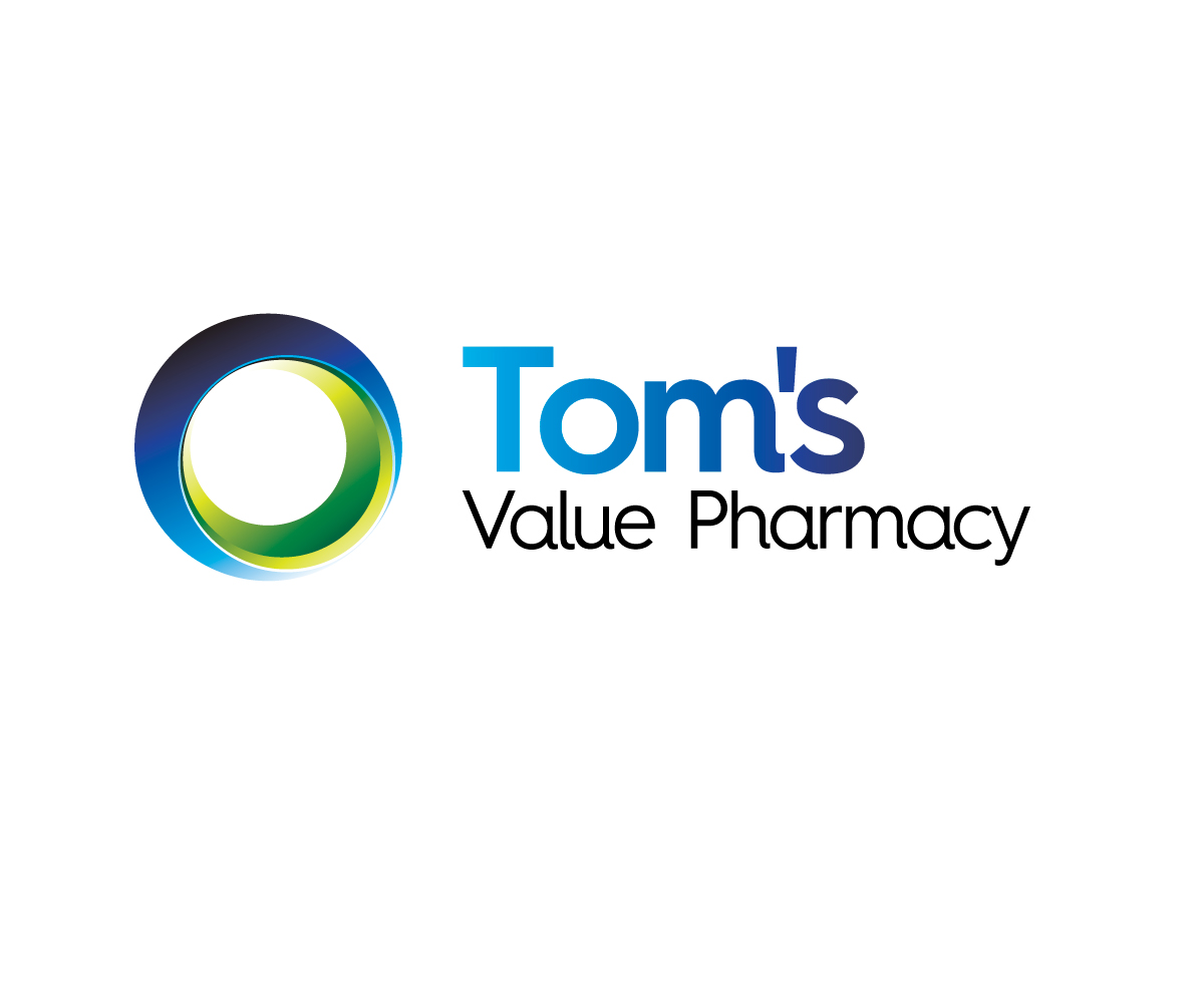 Logo Design by isabel paoli for Tom's Discount Pharmacy | Design #12957504