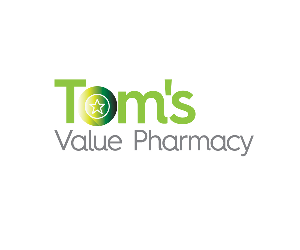 Logo Design by isabel paoli for Tom's Discount Pharmacy | Design #12957506